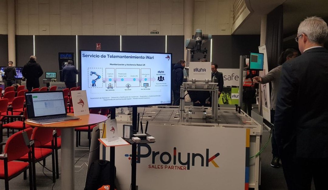 “i-NARI” de ii40services: Presentación en el evento de IRUÑA TECNOLOGÍAS DE AUTOMATIZACIÓN y Universal Robots.