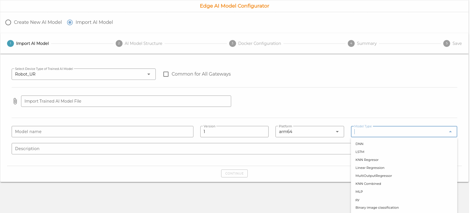 model configurator